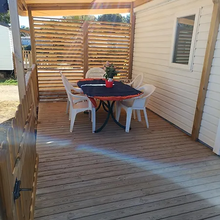 Mobil Home Lucky Climatise Camping Novela Port La Nouvelle Campsite Port-la-Nouvelle